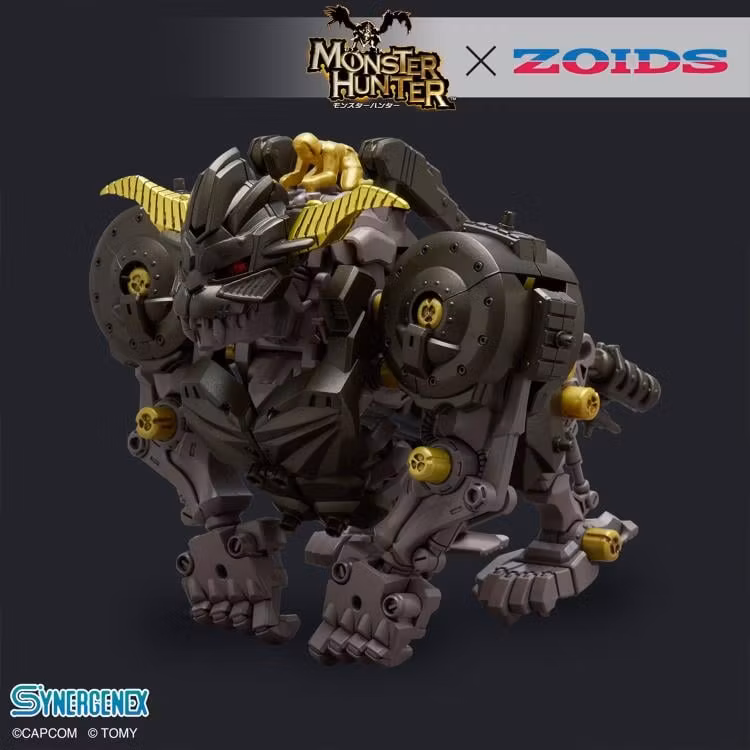 Zoids x Monster Hunter Synergenex Series Knuckle Kong Rajang 1/35 Scale Model Kit