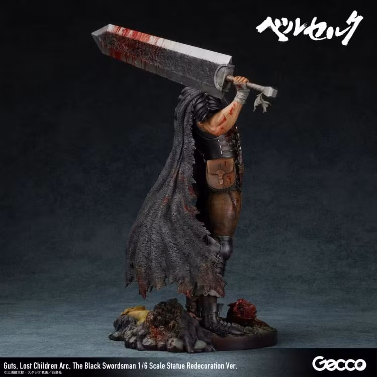 Berserk Guts The Black Swordsman Lost Children Arc (Redecoration Ver.) 1/6 Scale Statue