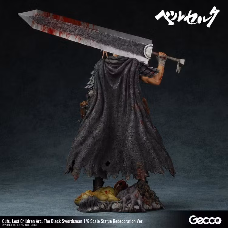 Berserk Guts The Black Swordsman Lost Children Arc (Redecoration Ver.) 1/6 Scale Statue
