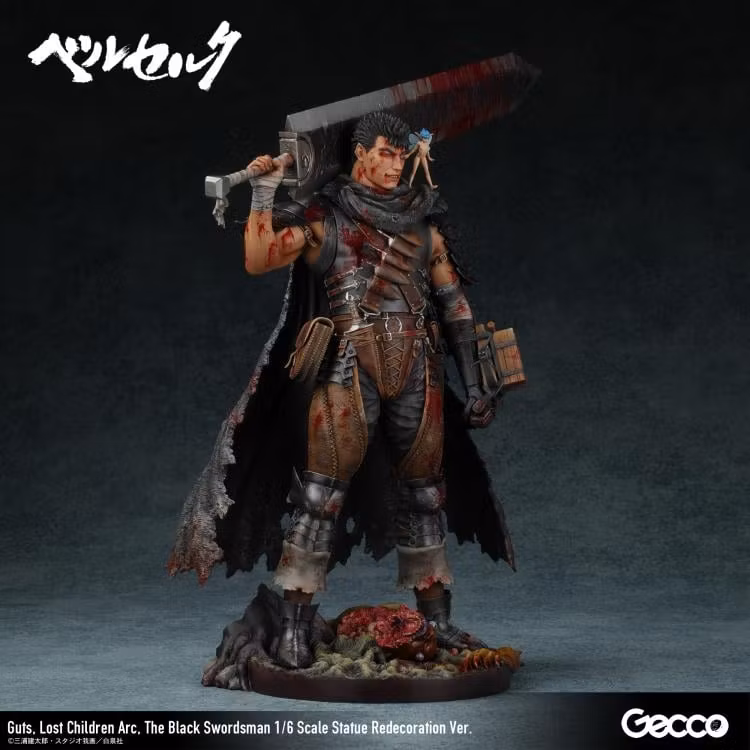 Berserk Guts The Black Swordsman Lost Children Arc (Redecoration Ver.) 1/6 Scale Statue