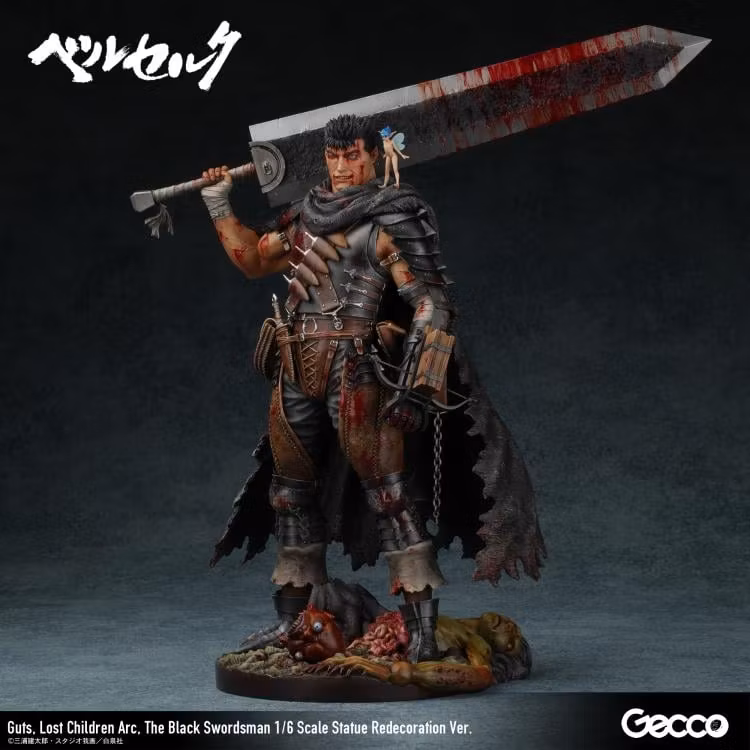 Berserk Guts The Black Swordsman Lost Children Arc (Redecoration Ver.) 1/6 Scale Statue