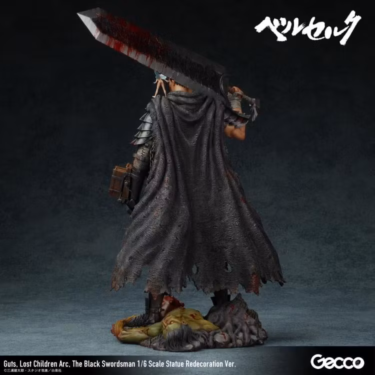 Berserk Guts The Black Swordsman Lost Children Arc (Redecoration Ver.) 1/6 Scale Statue
