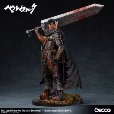 Berserk Guts The Black Swordsman Lost Children Arc (Redecoration Ver.) 1/6 Scale Statue