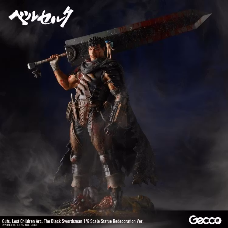 Berserk Guts The Black Swordsman Lost Children Arc (Redecoration Ver.) 1/6 Scale Statue
