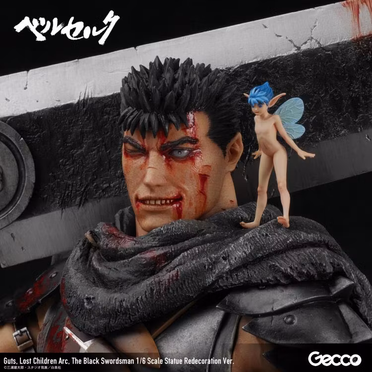 Berserk Guts The Black Swordsman Lost Children Arc (Redecoration Ver.) 1/6 Scale Statue
