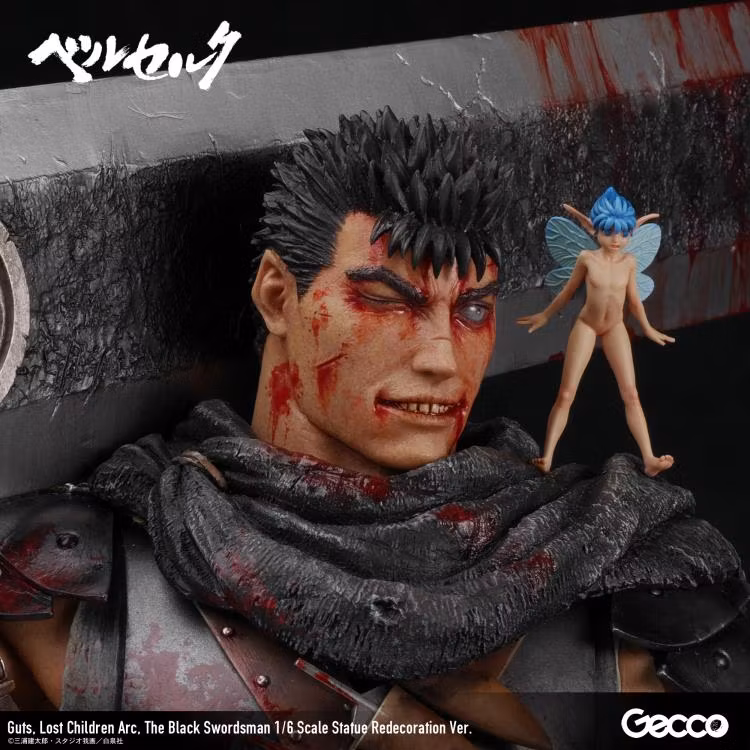 Berserk Guts The Black Swordsman Lost Children Arc (Redecoration Ver.) 1/6 Scale Statue