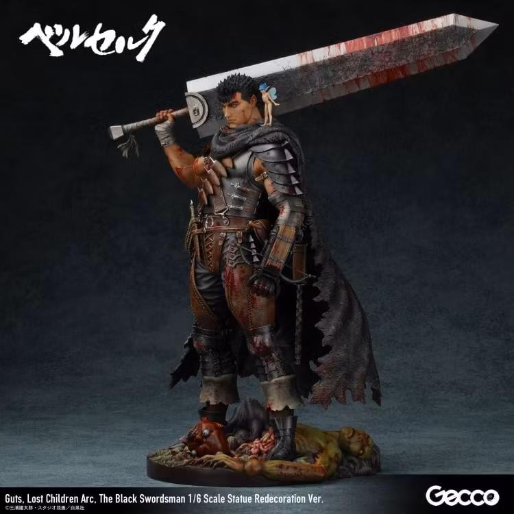 Berserk Guts The Black Swordsman Lost Children Arc (Redecoration Ver.) 1/6 Scale Statue