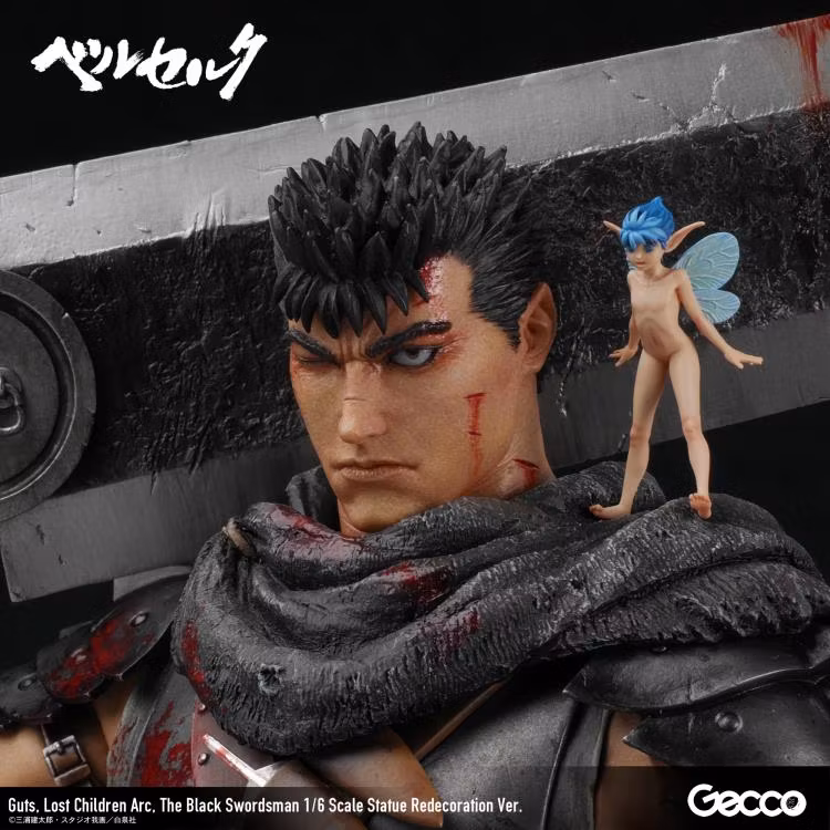 Berserk Guts The Black Swordsman Lost Children Arc (Redecoration Ver.) 1/6 Scale Statue