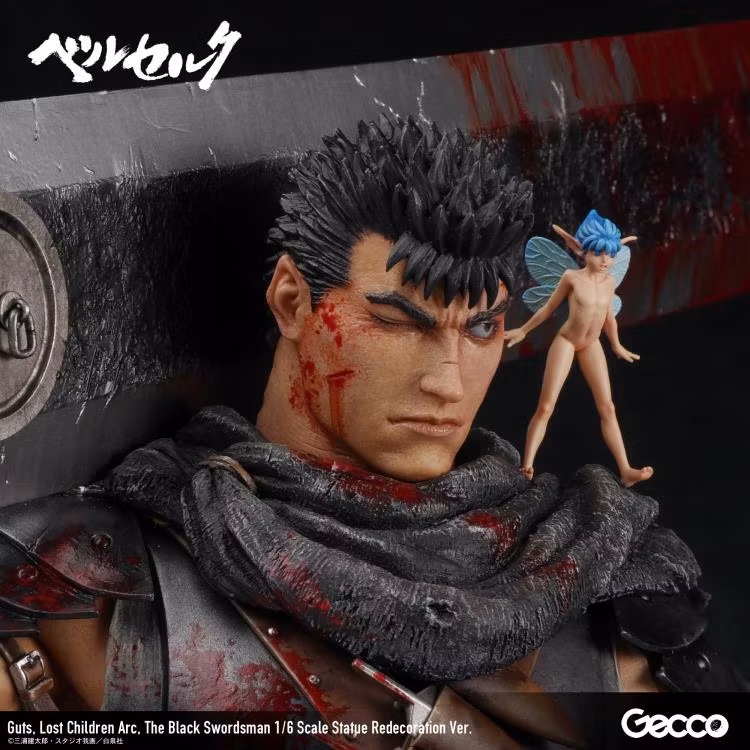 Berserk Guts The Black Swordsman Lost Children Arc (Redecoration Ver.) 1/6 Scale Statue