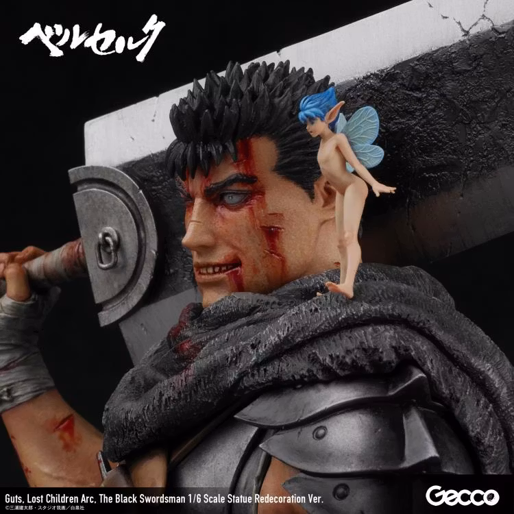 Berserk Guts The Black Swordsman Lost Children Arc (Redecoration Ver.) 1/6 Scale Statue