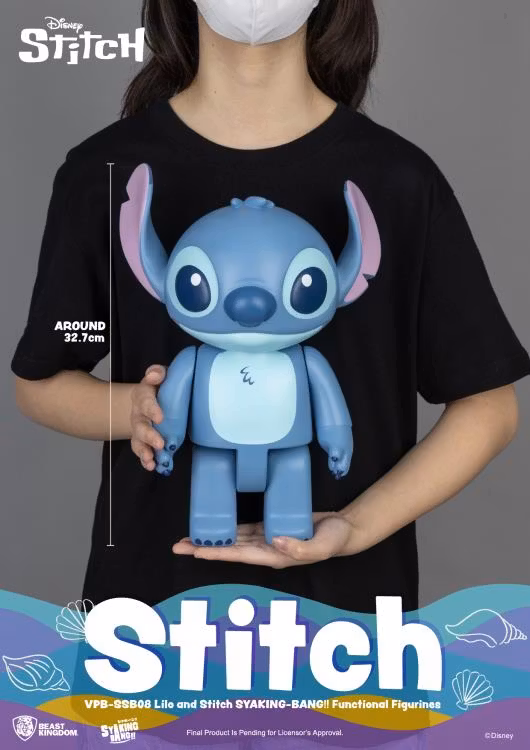 Lilo & Stitch Syaking-Bang!! Stitch Vinyl Piggy Bank