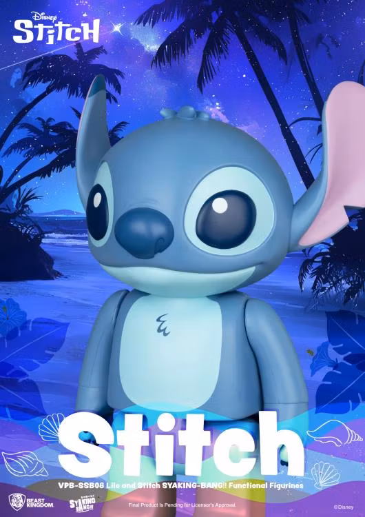 Lilo & Stitch Syaking-Bang!! Stitch Vinyl Piggy Bank