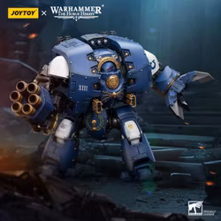 Warhammer: The Horus Heresy Ultramarines Leviathan Dreadnought with Cyclonic Melta Lance and Siege Claw 1/18 Scale Action Figure