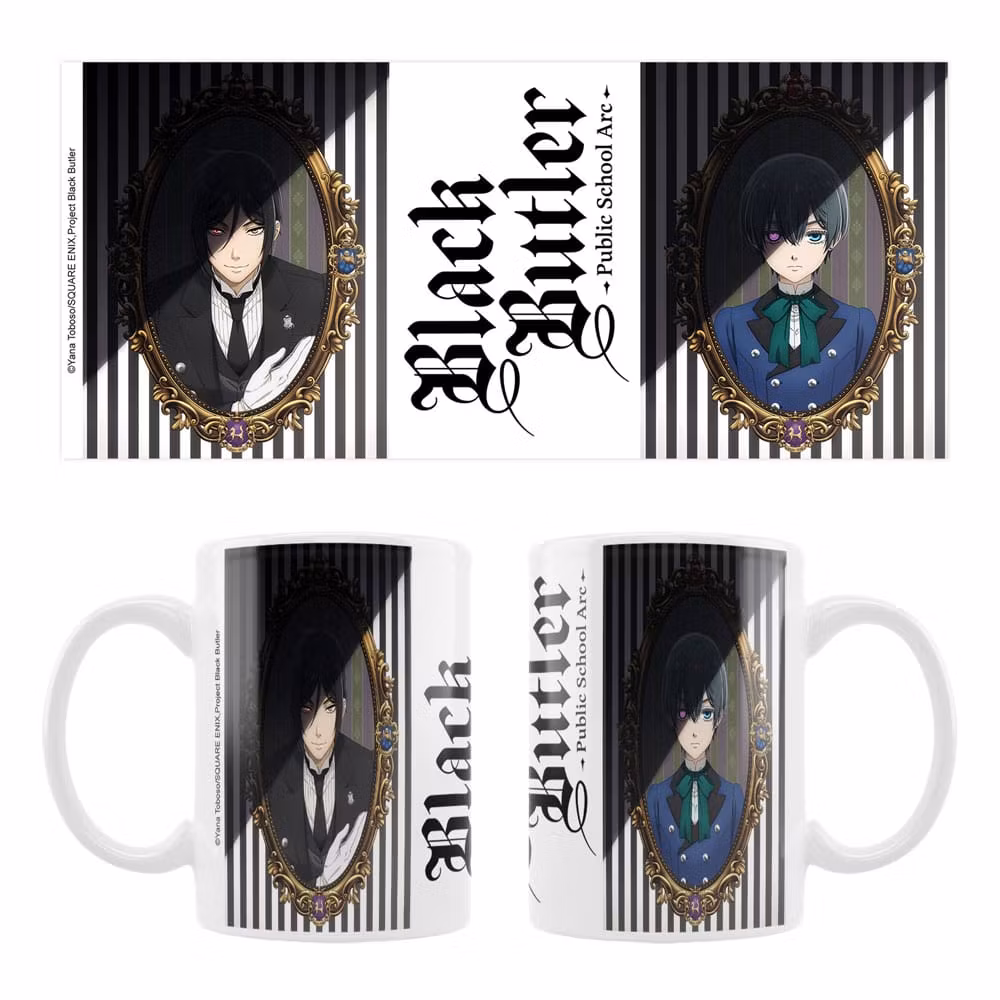 Black Butler: Public School Arc Ceramic Mug Sebastian & Ciel 320ml
