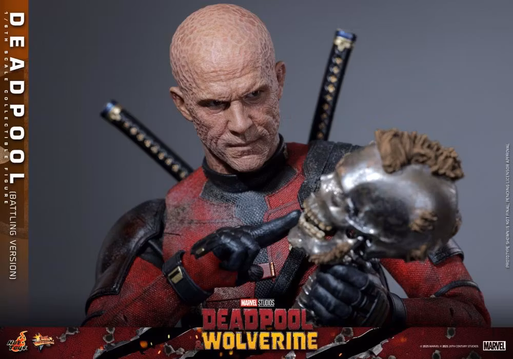 Marvel Deadpool & Wolverine MMS782 Deadpool (Battling Ver.) 1/6th Scale Collectible Figure