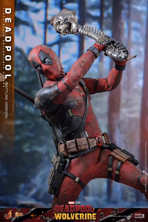 Marvel Deadpool & Wolverine MMS782 Deadpool (Battling Ver.) 1/6th Scale Collectible Figure