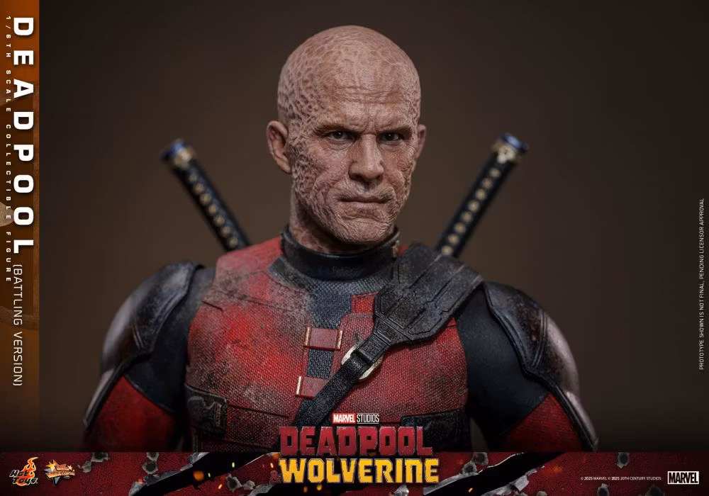 Marvel Deadpool & Wolverine MMS782 Deadpool (Battling Ver.) 1/6th Scale Collectible Figure