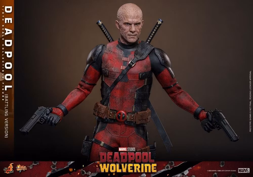 Marvel Deadpool & Wolverine MMS782 Deadpool (Battling Ver.) 1/6th Scale Collectible Figure