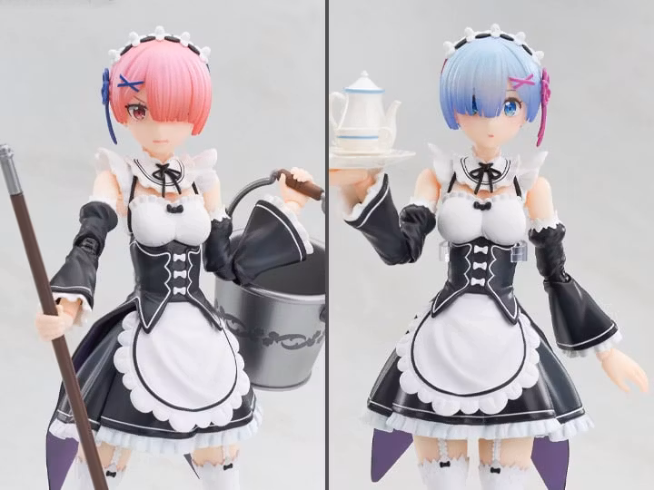 Re:Zero Arctech Ram and Rem 1/8 Scale Figure Set