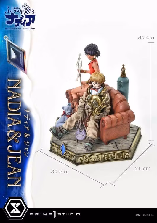 Nadia: The Secret of Blue Water Concept Masterline Nadia & Jean 1/6 Scale Statue