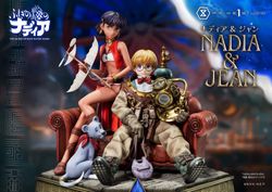 Nadia: The Secret of Blue Water Concept Masterline Nadia & Jean 1/6 Scale Statue (With Bonus)