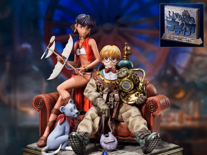 Nadia: The Secret of Blue Water Concept Masterline Nadia & Jean 1/6 Scale Statue (With Bonus)