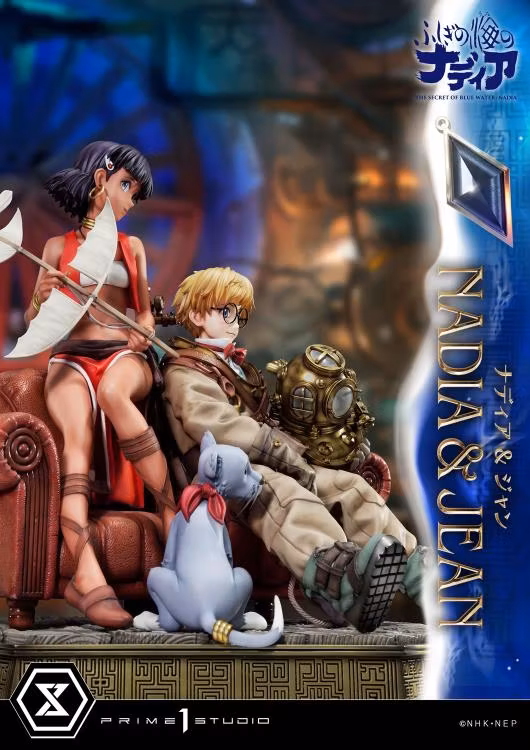 Nadia: The Secret of Blue Water Concept Masterline Nadia & Jean 1/6 Scale Statue (With Bonus)