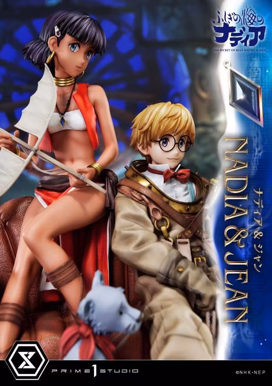 Nadia: The Secret of Blue Water Concept Masterline Nadia & Jean 1/6 Scale Statue (With Bonus)