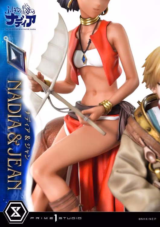 Nadia: The Secret of Blue Water Concept Masterline Nadia & Jean 1/6 Scale Statue (With Bonus)