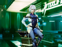 Cyberpunk: Edgerunners Real Elite Masterline Lucy 1/4 Scale Statue