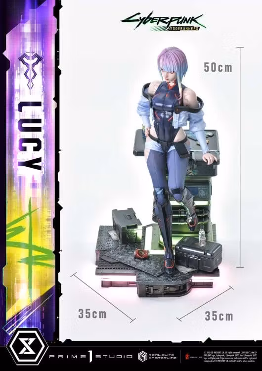 Cyberpunk: Edgerunners Real Elite Masterline Lucy 1/4 Scale Statue