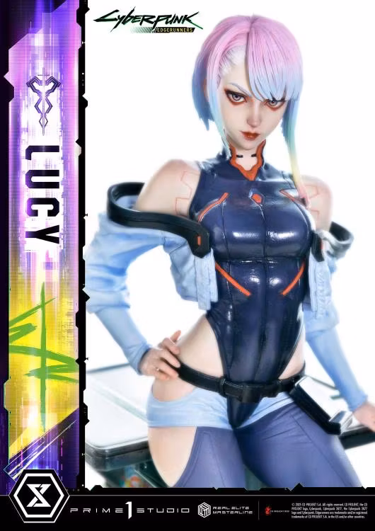 Cyberpunk: Edgerunners Real Elite Masterline Lucy 1/4 Scale Statue