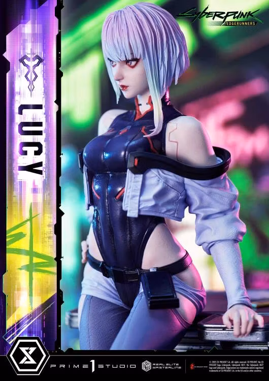 Cyberpunk: Edgerunners Real Elite Masterline Lucy 1/4 Scale Statue