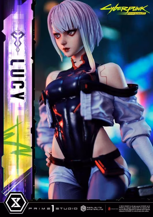 Cyberpunk: Edgerunners Real Elite Masterline Lucy 1/4 Scale Statue