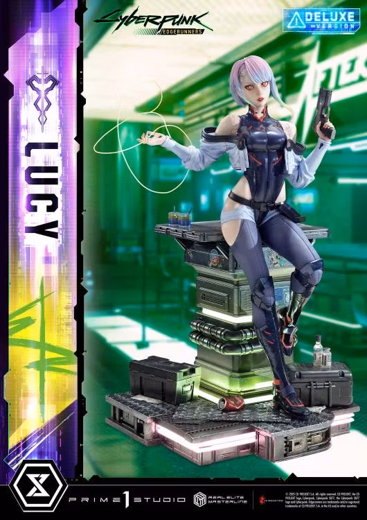 Cyberpunk: Edgerunners Real Elite Masterline Lucy (Deluxe Ver.) 1/4 Scale Statue