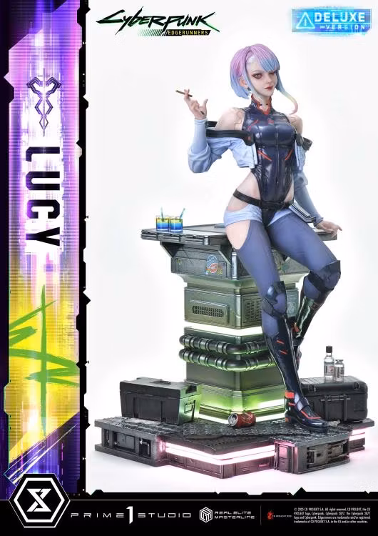 Cyberpunk: Edgerunners Real Elite Masterline Lucy (Deluxe Ver.) 1/4 Scale Statue