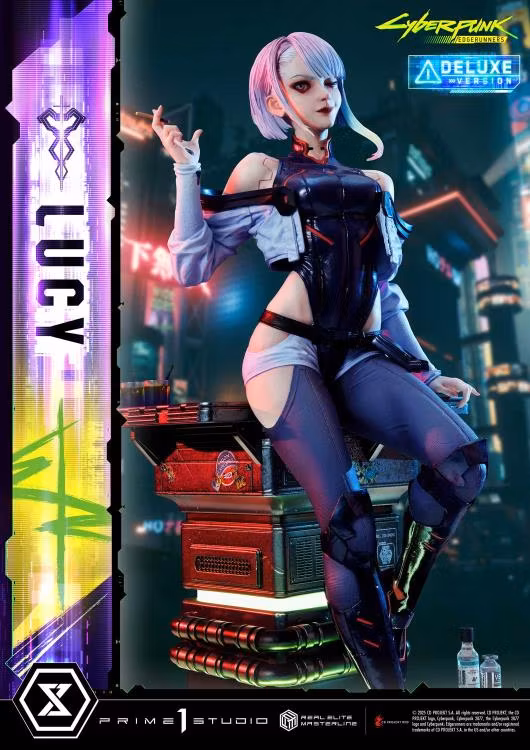 Cyberpunk: Edgerunners Real Elite Masterline Lucy (Deluxe Ver.) 1/4 Scale Statue