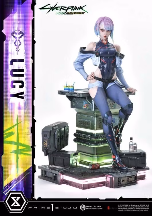Cyberpunk: Edgerunners Real Elite Masterline Lucy (Deluxe Ver.) 1/4 Scale Statue