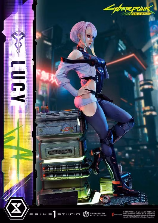 Cyberpunk: Edgerunners Real Elite Masterline Lucy (Deluxe Ver.) 1/4 Scale Statue