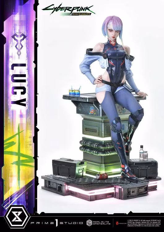 Cyberpunk: Edgerunners Real Elite Masterline Lucy (Deluxe Ver.) 1/4 Scale Statue