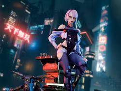 Cyberpunk: Edgerunners Real Elite Masterline Lucy (Deluxe Ver.) 1/4 Scale Limited Edition Statue (With Bonus)