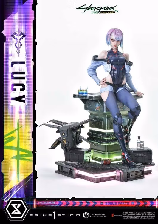 Cyberpunk: Edgerunners Real Elite Masterline Lucy (Deluxe Ver.) 1/4 Scale Limited Edition Statue (With Bonus)