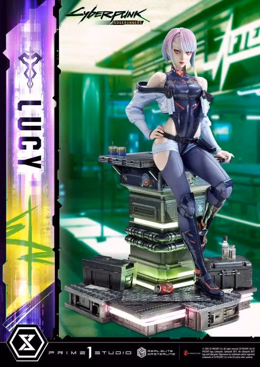 Cyberpunk: Edgerunners Real Elite Masterline Lucy (Deluxe Ver.) 1/4 Scale Limited Edition Statue (With Bonus)