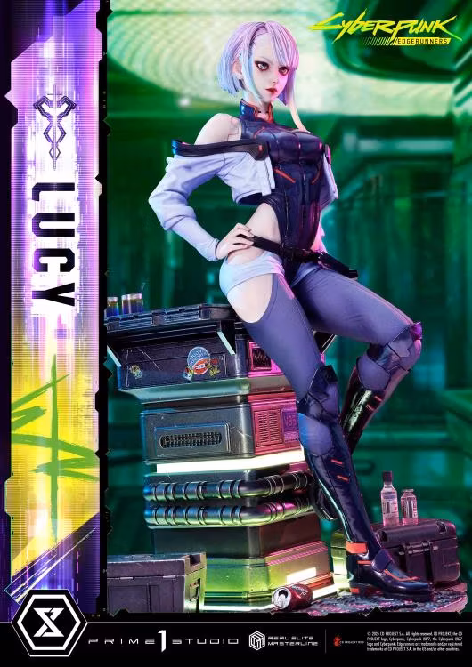 Cyberpunk: Edgerunners Real Elite Masterline Lucy (Deluxe Ver.) 1/4 Scale Limited Edition Statue (With Bonus)