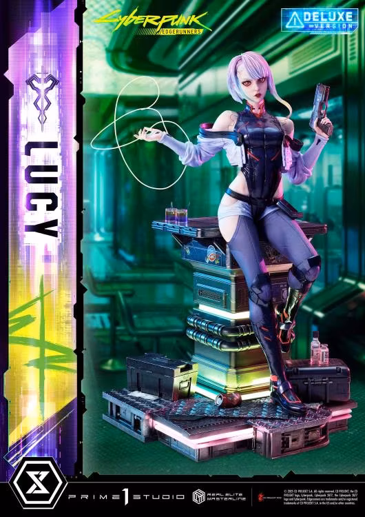 Cyberpunk: Edgerunners Real Elite Masterline Lucy (Deluxe Ver.) 1/4 Scale Limited Edition Statue (With Bonus)