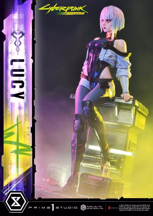Cyberpunk: Edgerunners Real Elite Masterline Lucy (Deluxe Ver.) 1/4 Scale Limited Edition Statue (With Bonus)