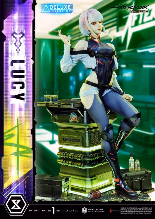 Cyberpunk: Edgerunners Real Elite Masterline Lucy (Deluxe Ver.) 1/4 Scale Limited Edition Statue (With Bonus)