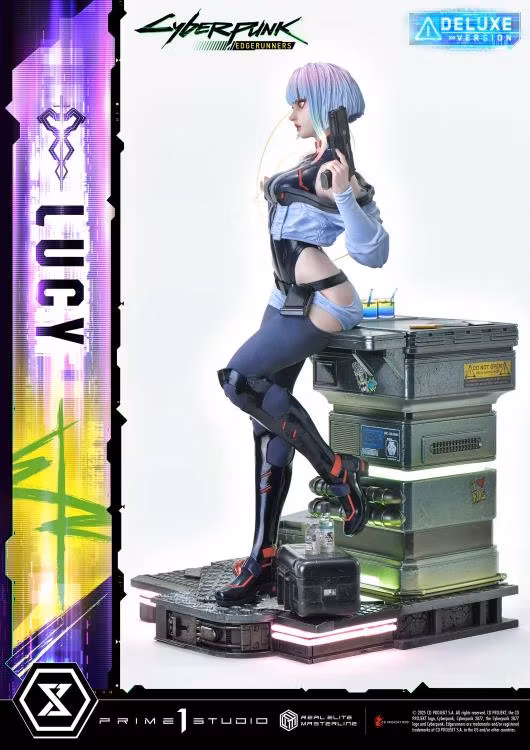Cyberpunk: Edgerunners Real Elite Masterline Lucy (Deluxe Ver.) 1/4 Scale Limited Edition Statue (With Bonus)