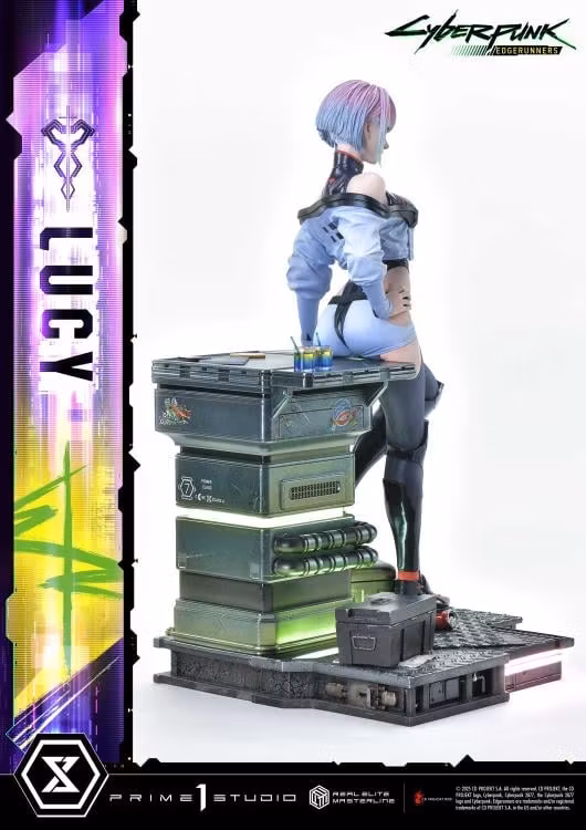 Cyberpunk: Edgerunners Real Elite Masterline Lucy (Deluxe Ver.) 1/4 Scale Limited Edition Statue (With Bonus)