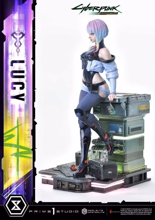Cyberpunk: Edgerunners Real Elite Masterline Lucy (Deluxe Ver.) 1/4 Scale Limited Edition Statue (With Bonus)